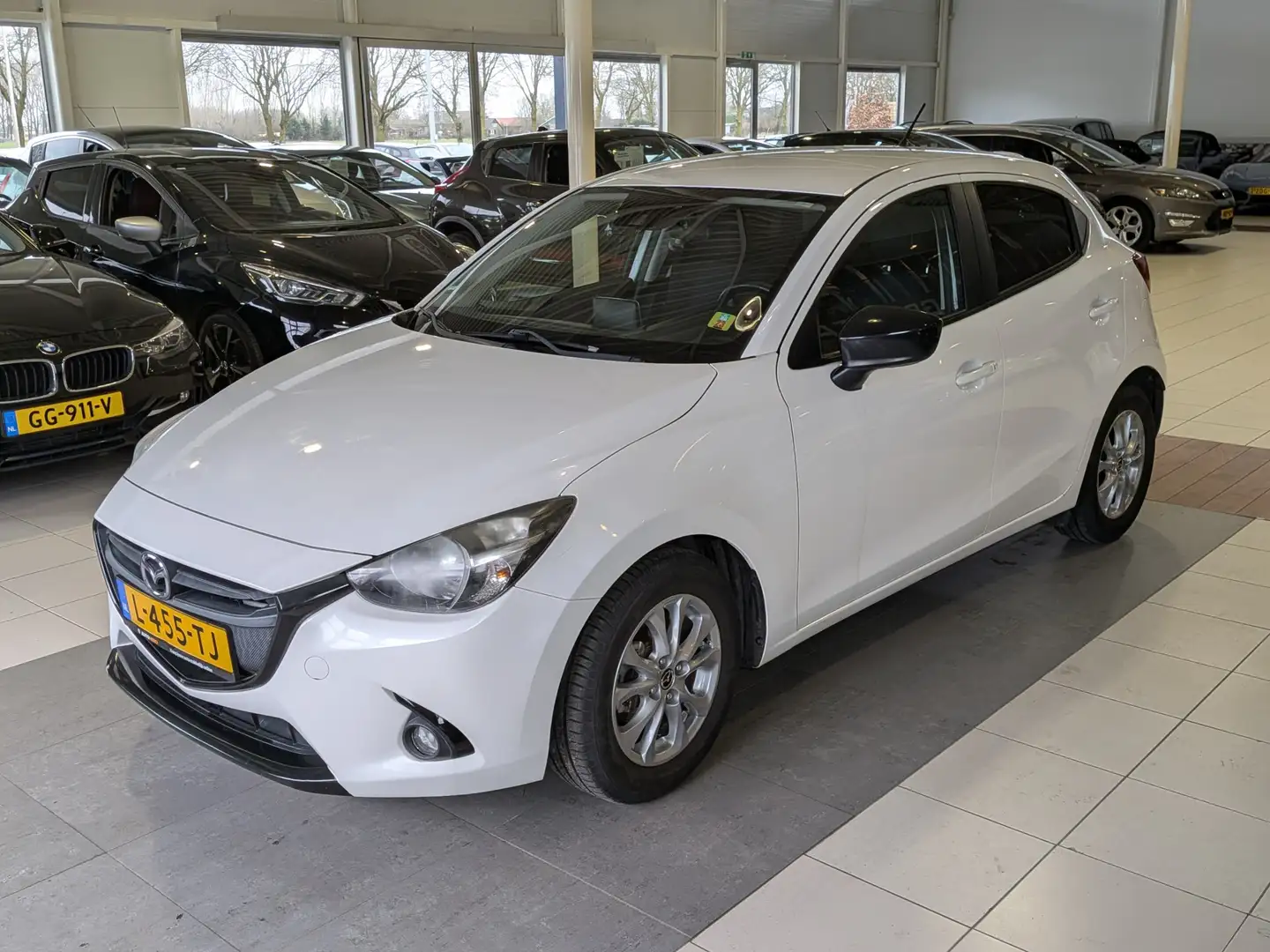 Mazda 2 1.5 Skyactiv-G GT-M Airco, Cruise Control, Stuurbe Weiß - 2