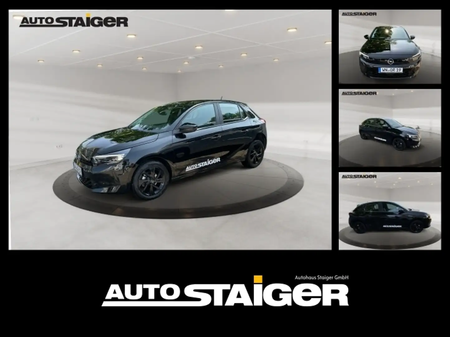 Opel Corsa F 1.2 Rückfahrkamera Sitzheizung PDC Schwarz - 1