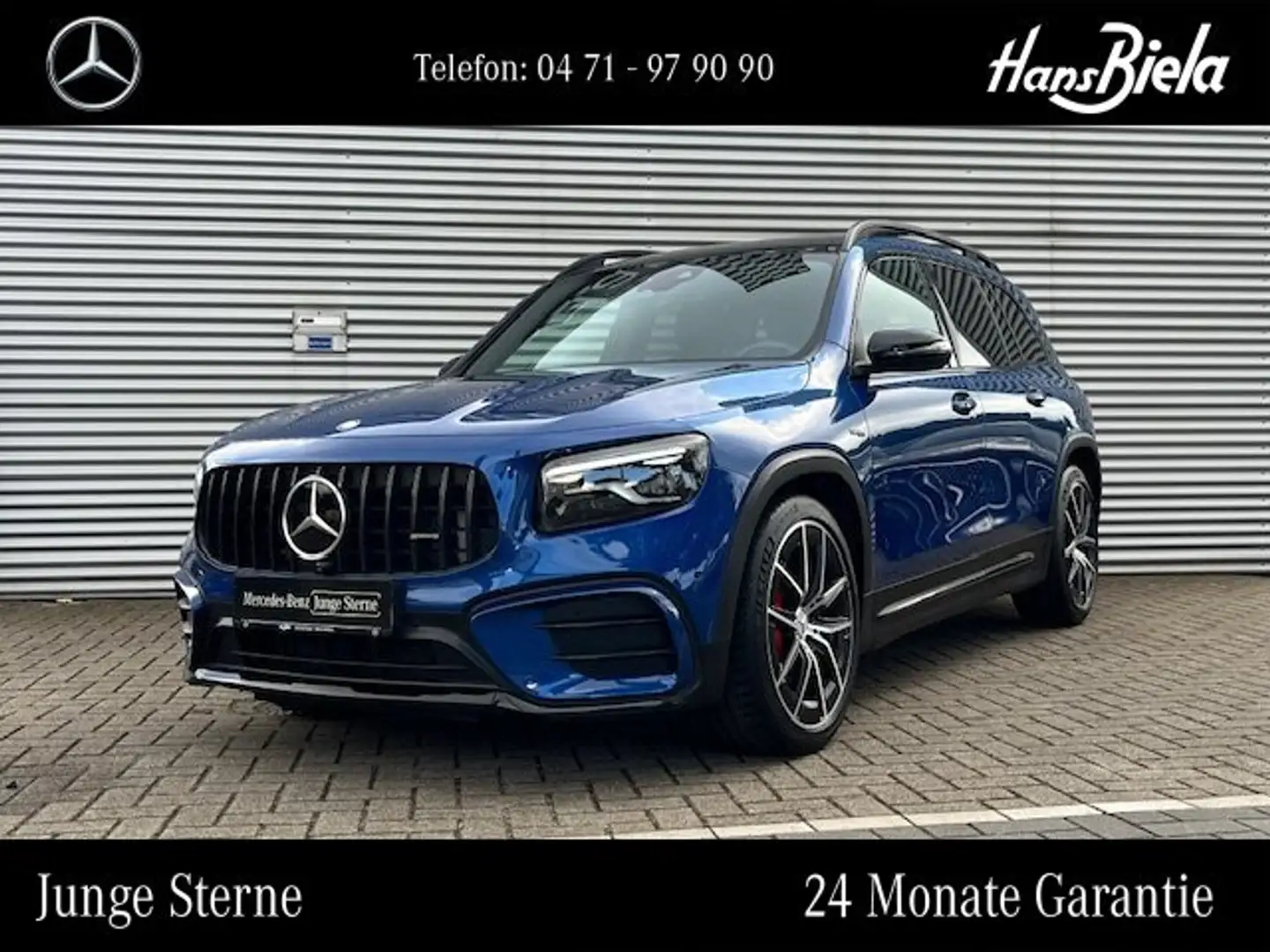Mercedes-Benz GLB 35 AMG AMG GLB 35 4M Prem+/Night/20"/Pano/Bur/7Si/Multi Bleu - 1