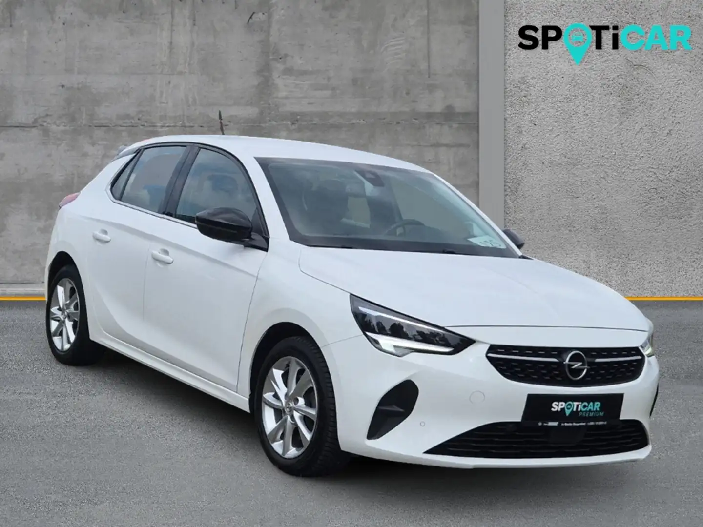 Opel Corsa F Elegance 1.2 Turbo,LED,Kamera,Klimaautom Wit - 2