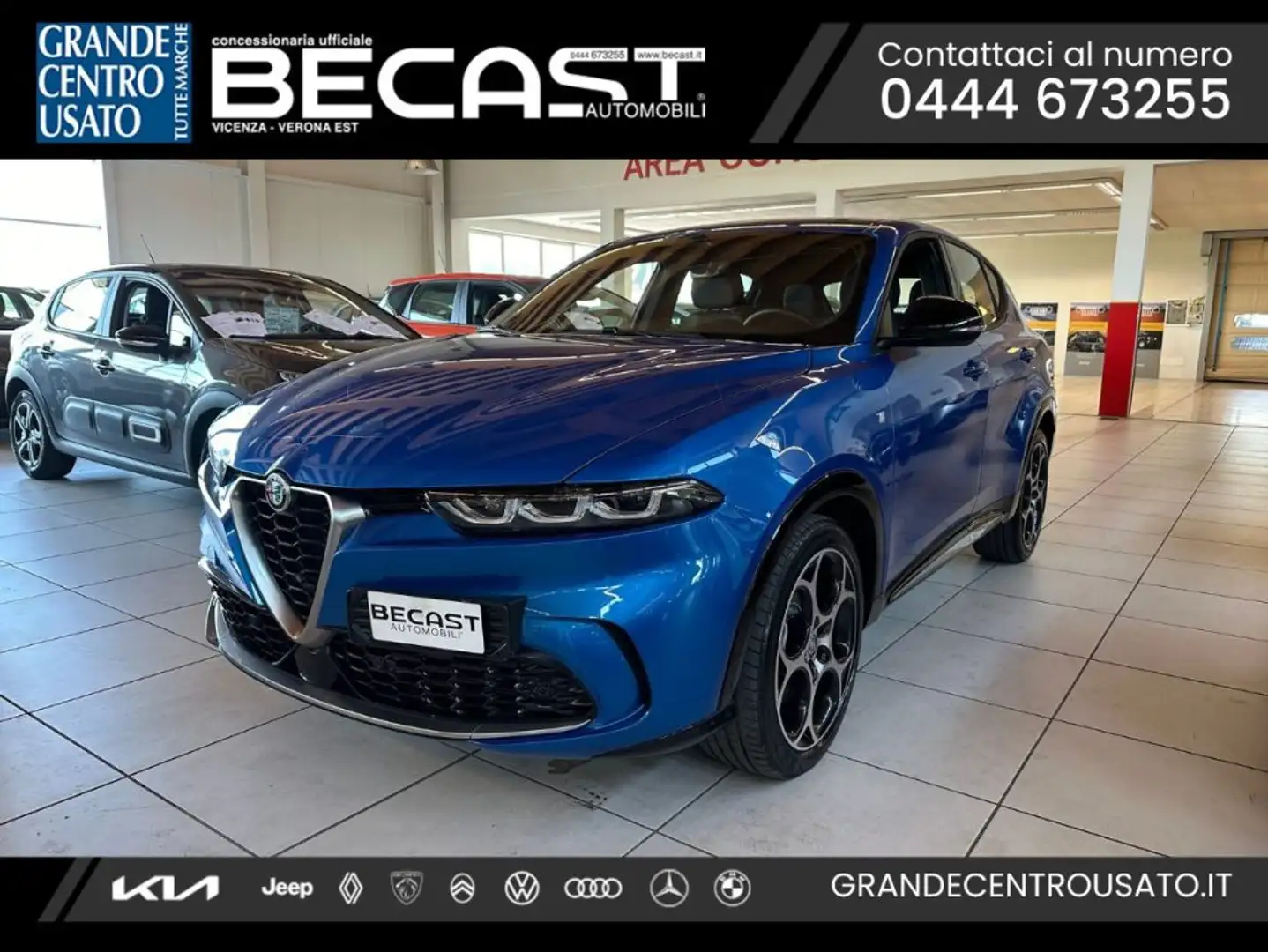 Alfa Romeo Tonale 1.5 160 CV MHEV TCT7 Ti-PROMO FINANZIAMENTO 75 Blu/Azzurro - 1