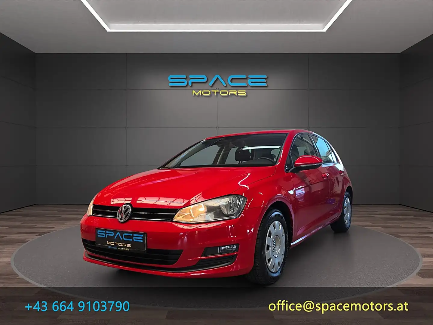 Volkswagen Golf 7 1,6TDI Rot - 1