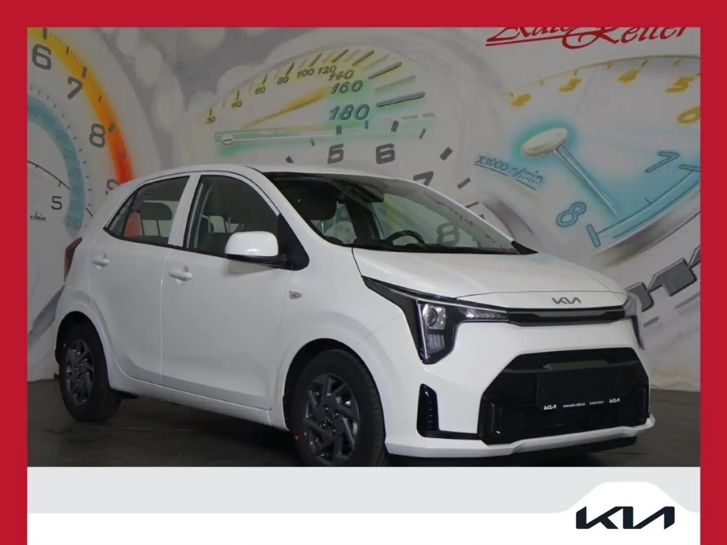 Kia Picanto 1,0 GDI Silber Aut. * SITZHEIZUNG, LENKRADHEIZU... Weiß - 1