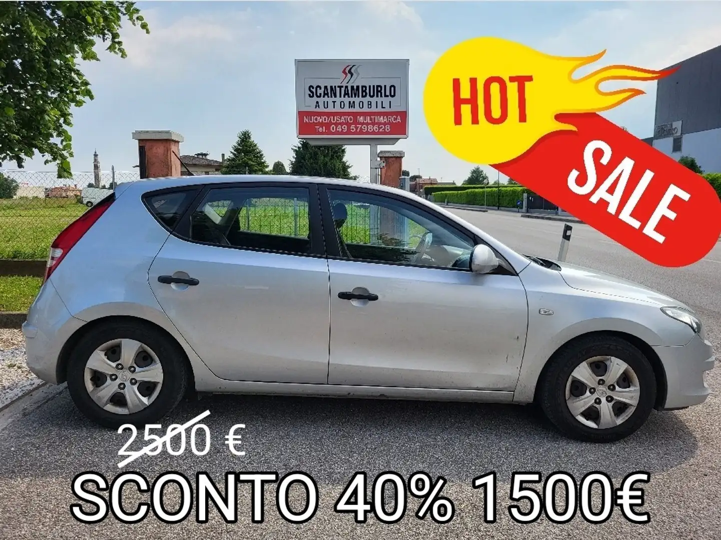 Hyundai i30 1.4 16V 109CV 5p. BlueDrive GPL Grigio - 1