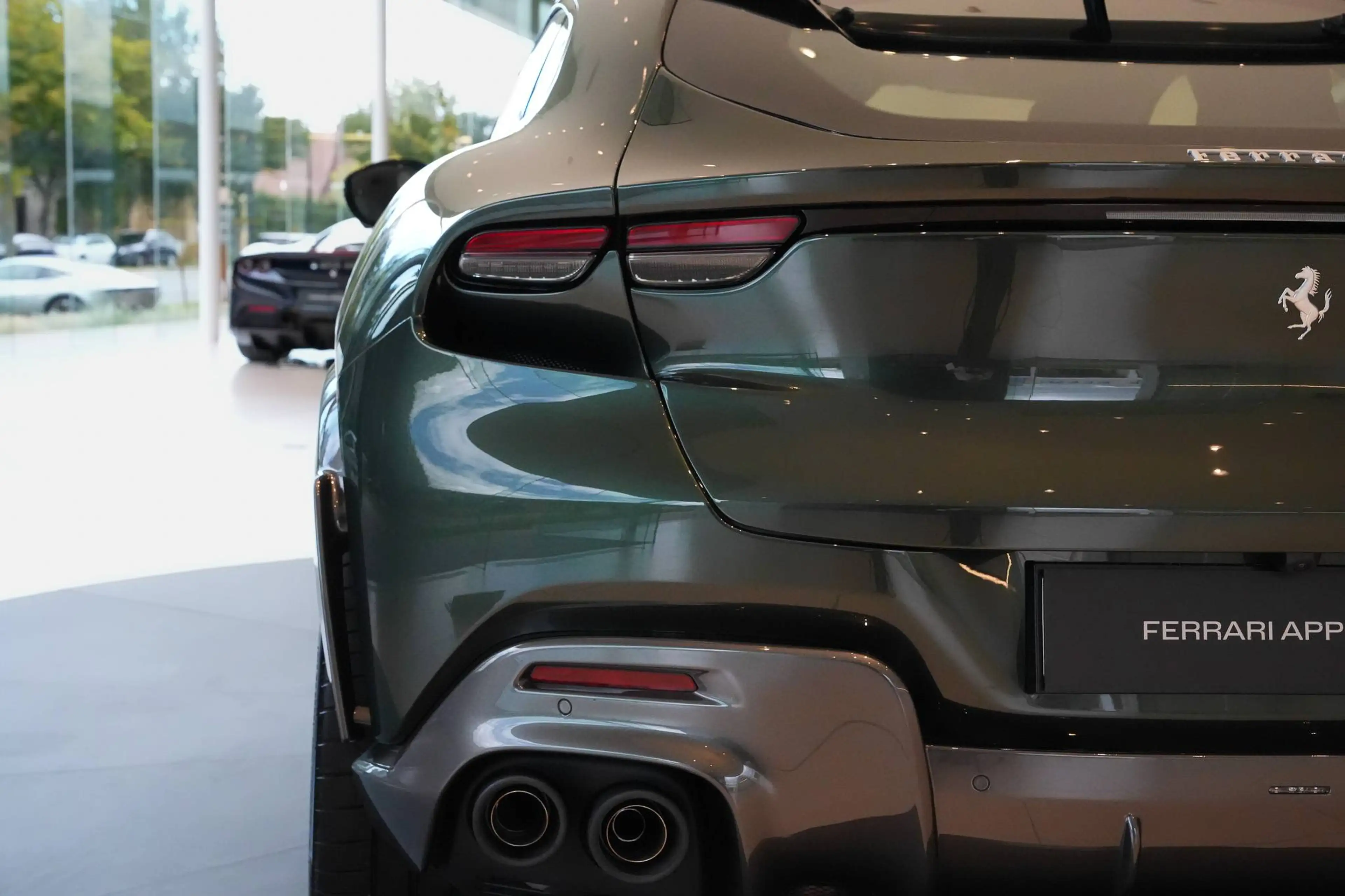 Ferrari Purosangue Verde Met | Panoramic Roof | VAT-car — photo 12
