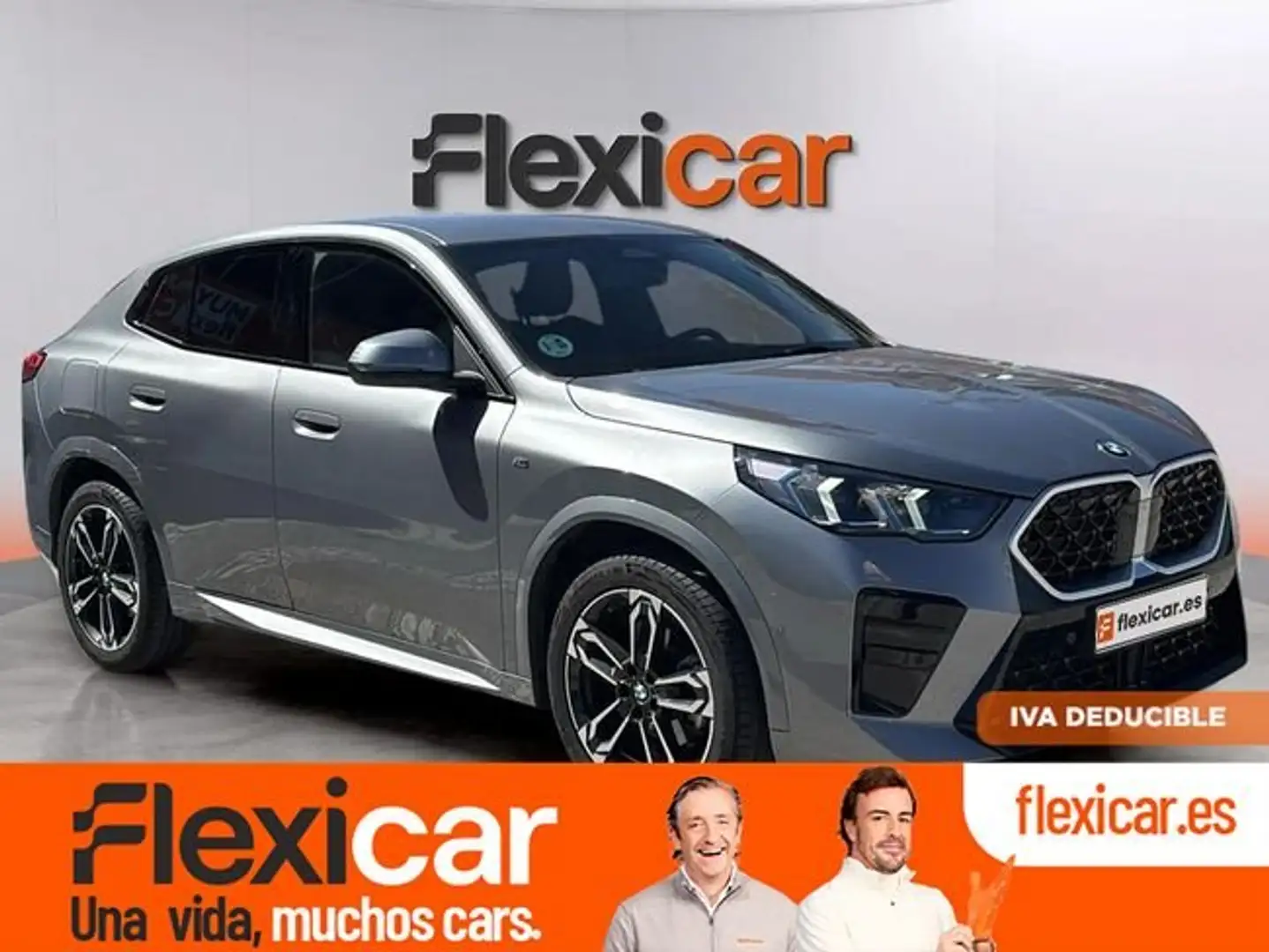 BMW X2 sDrive 18dA Gris - 1