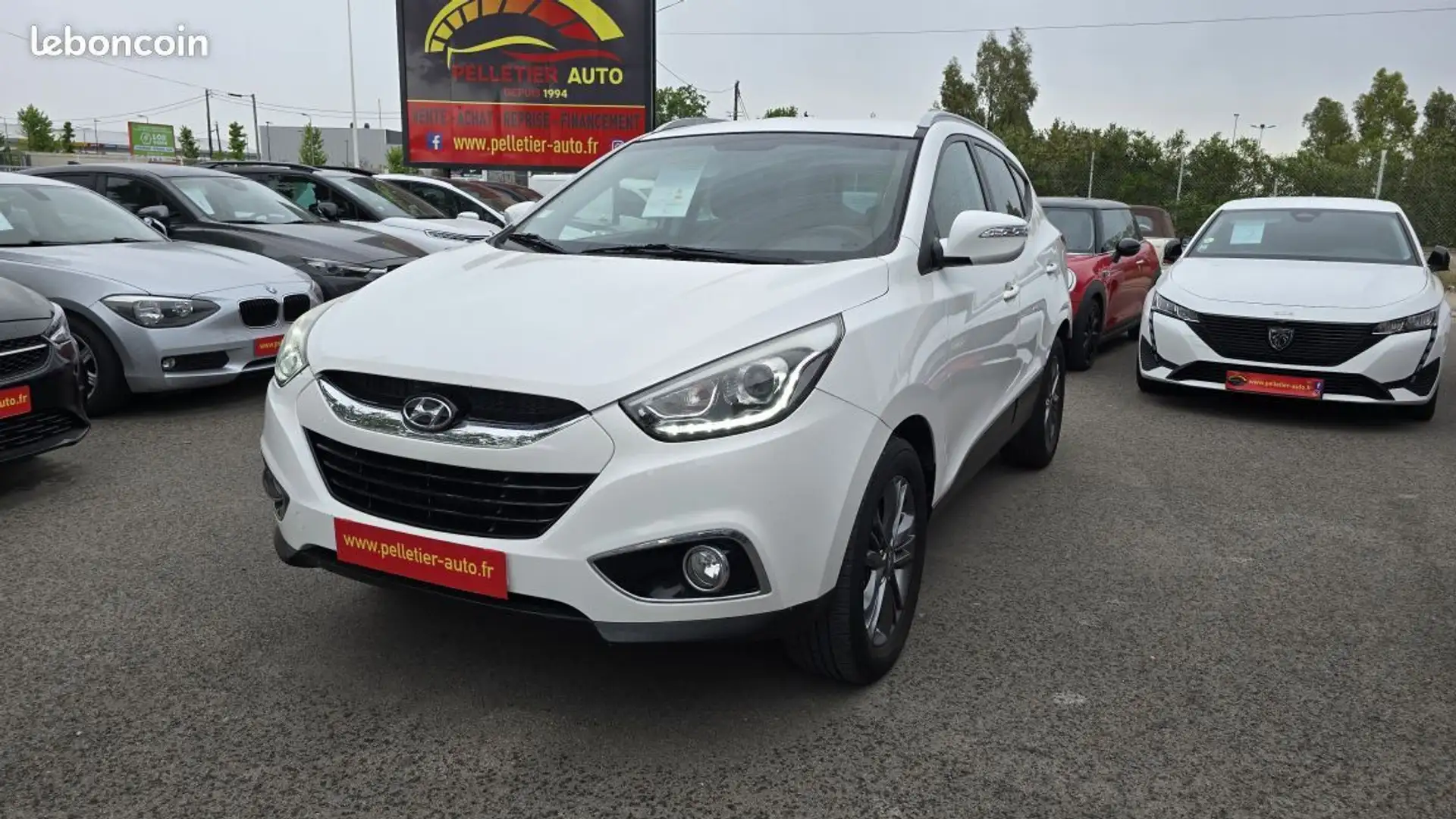 Hyundai iX35 1.7 CRDi 115 2WD Blue Drive Pack Sensation Blanc - 1