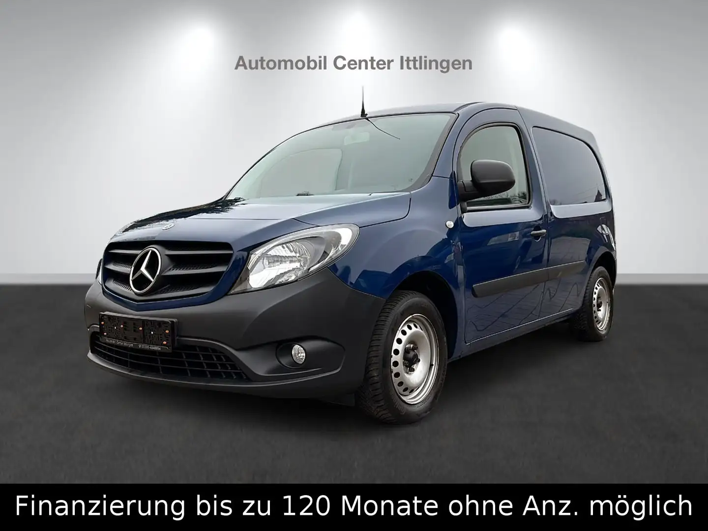 Mercedes-Benz Citan Kasten 109/CDI lang/Klima/AHK/PDC Hinten Синій - 1