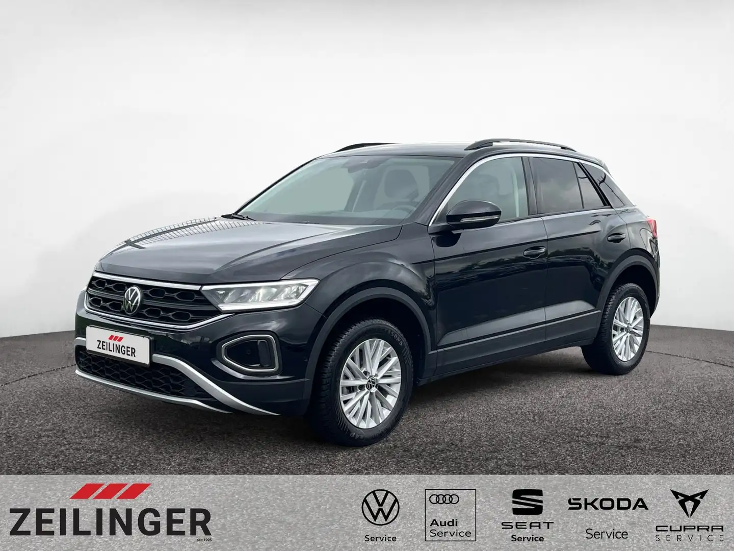 Volkswagen T-Roc Life TSI DSG|APP-CONNECT|ACC|SHZ|KAMERA Schwarz - 1