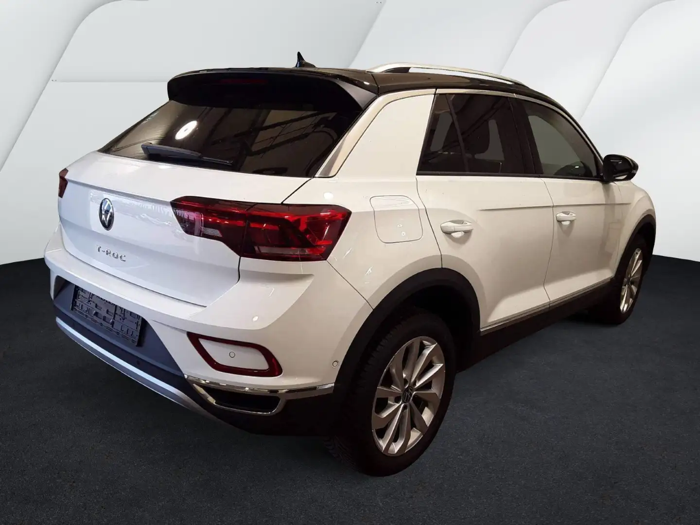 Volkswagen T-Roc T-ROC 1.5 TSI DSG STYLE*LED*AHK*NAVI*KLIMA*PDC*S Wit - 2