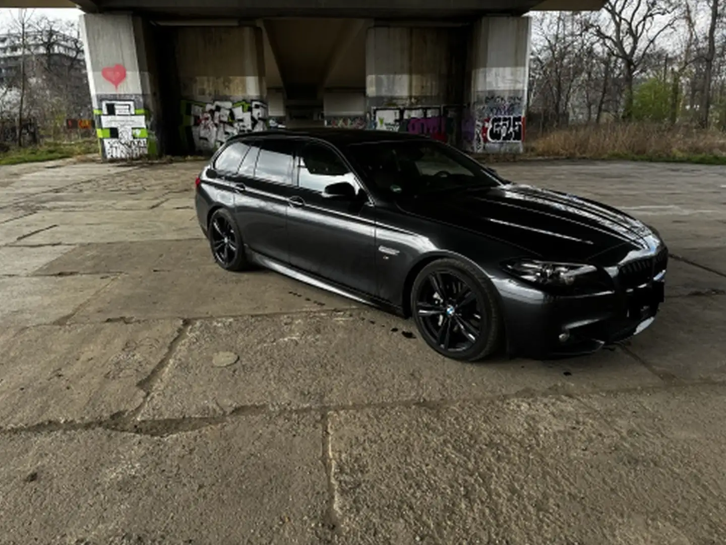 BMW 535 535D touring F11 Negro - 1