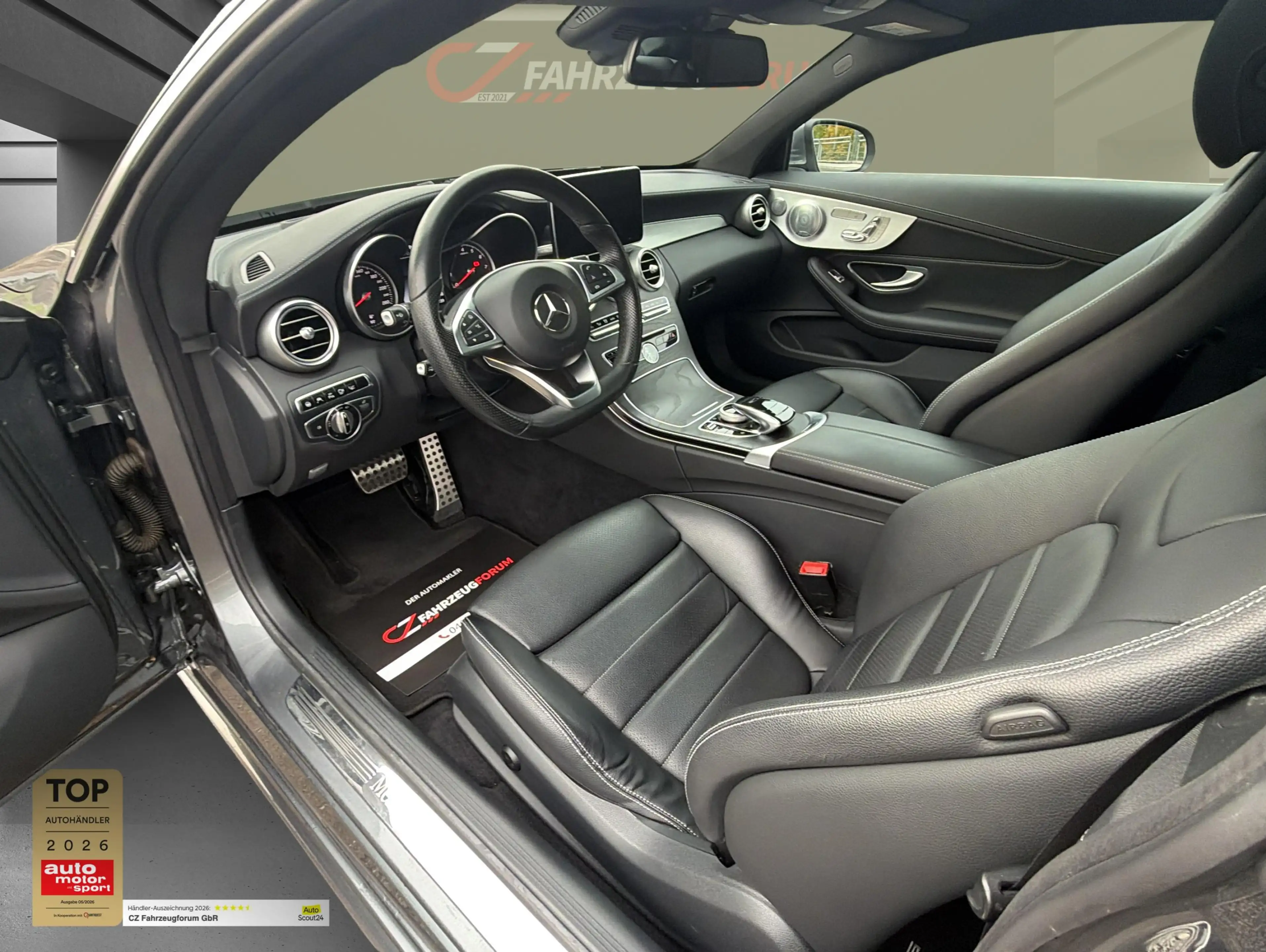 Mercedes-Benz C 250 AMG LED*Burmester*Mem. Sitze*DAB+*AHK*360° — photo 9