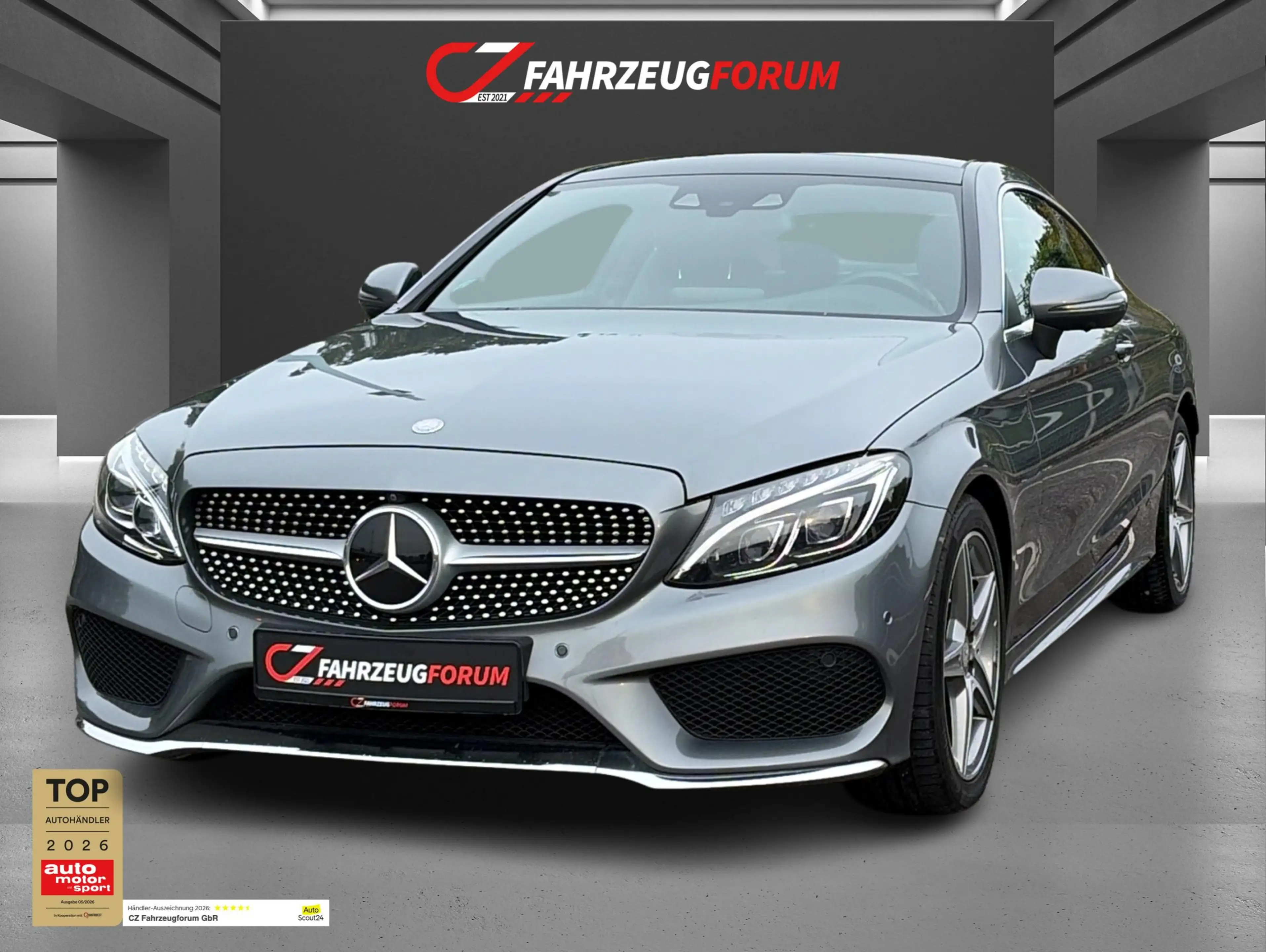 Mercedes-Benz C 250 AMG LED*Burmester*Mem. Sitze*DAB+*AHK*360°