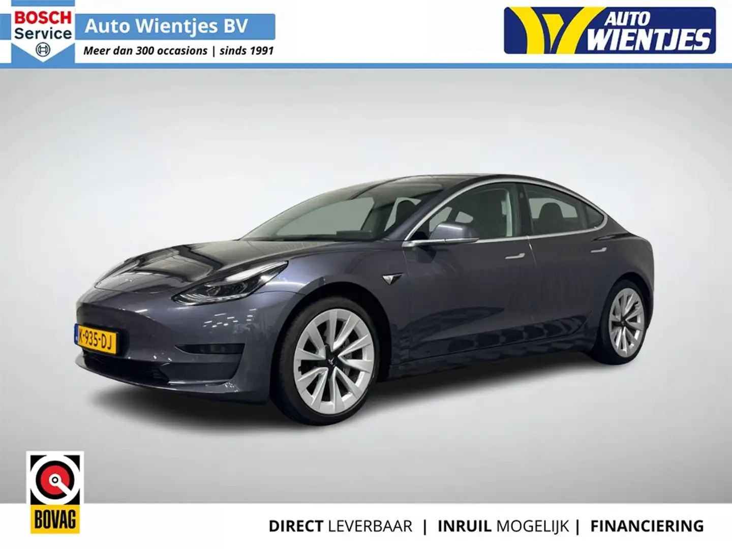Tesla Model 3 Standard RWD Plus 60kWh | Leer | Pano Gris - 1