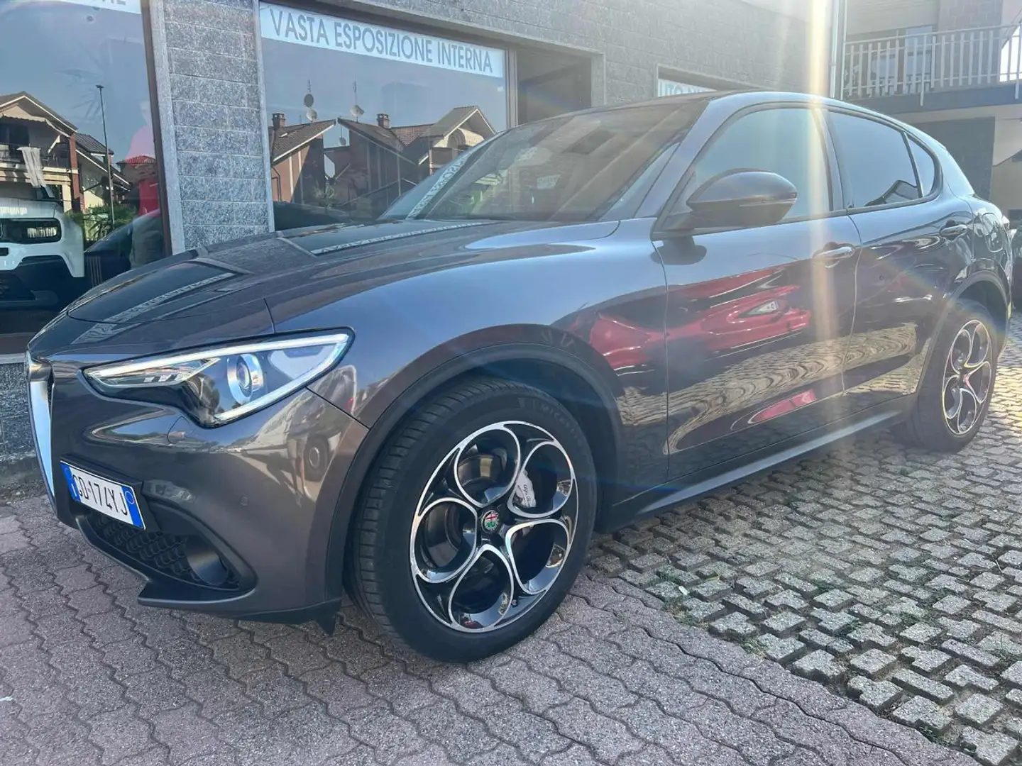Alfa Romeo Stelvio 2.2 Turbodiesel 190 CV AT8 Q4 Ti Grigio - 1