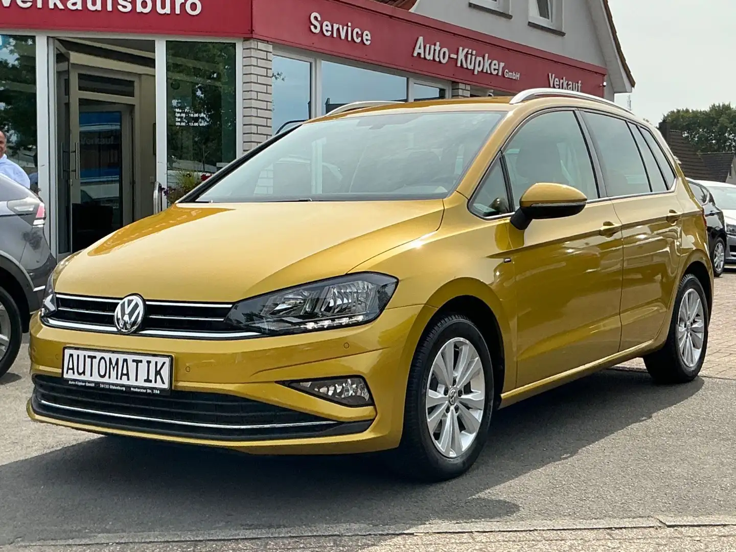 Volkswagen Golf Sportsvan VII Join DSG AHK NAVI BT Kamera Gelb - 1