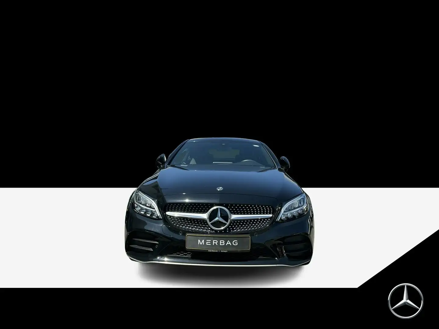 Mercedes-Benz C 200 C 200 4M Cpe  AMG Line Navi/Styling/Autom./Klima Schwarz - 2