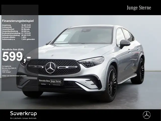 Mercedes-Benz GLC 300 d Coupe 4M , AMG BURM NIGHT MEMO 360 AHK