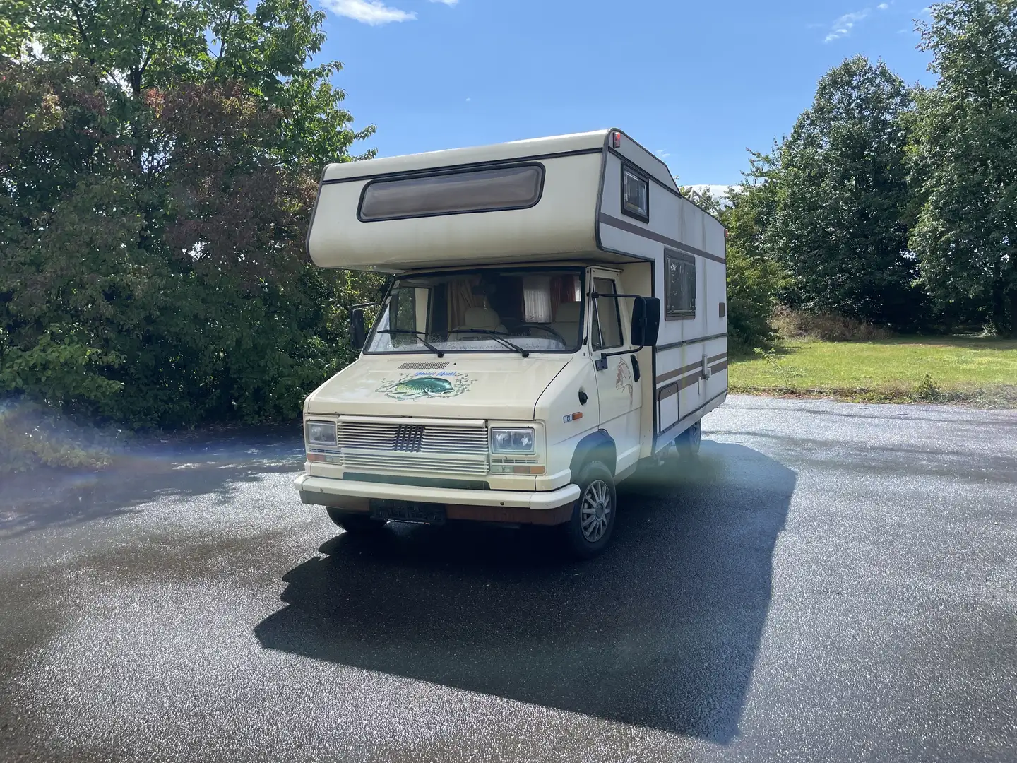 Fiat Ducato Frankia / 570 TME / Wohnmobil Бежевий - 1