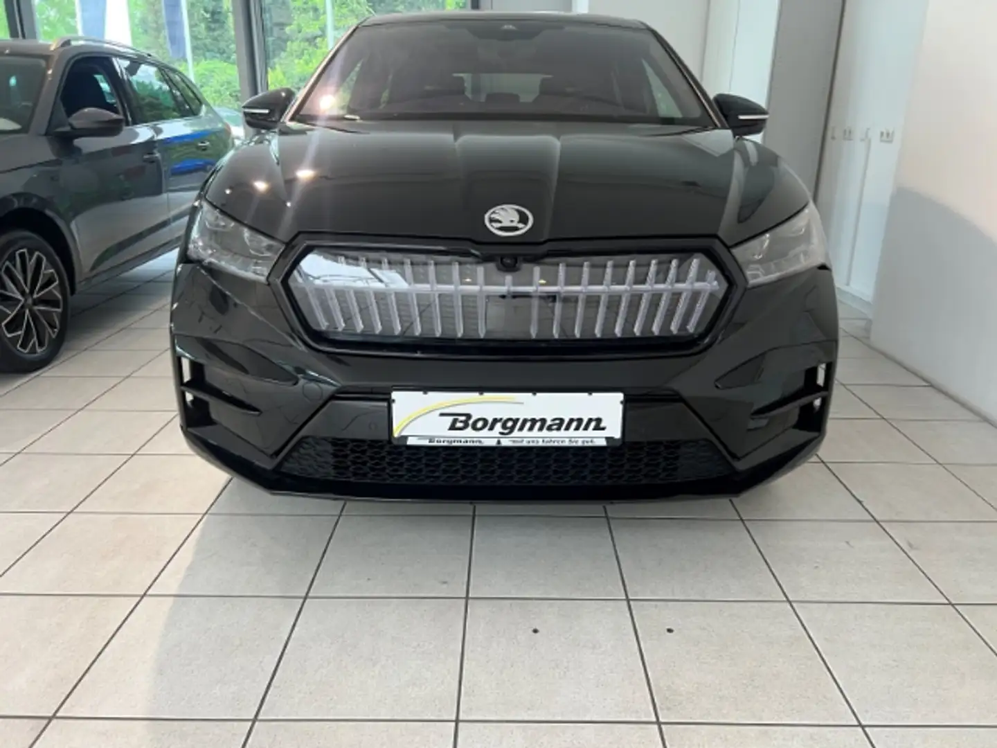 Skoda Enyaq Lounge Coupe RS 82kWh HUD AHK-klappbar Navi Digita Schwarz - 2