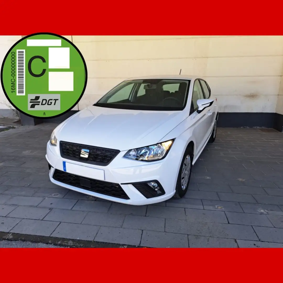 SEAT Ibiza 1.0 TSI S&S Reference 95 Blanco - 1