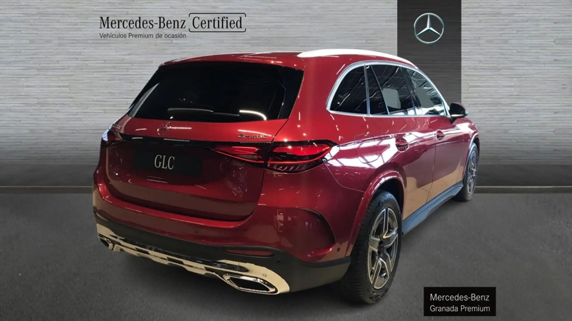 Mercedes-Benz GLC 200 -CLASS 4MATIC Rojo - 2