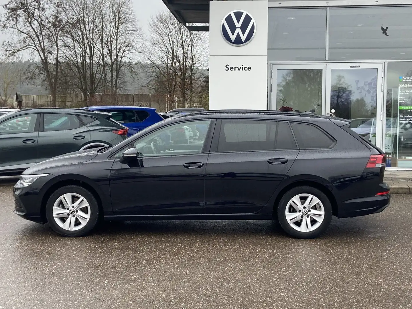 Volkswagen Golf Variant 2.0 TDI DSG LIFE GARANTIE+AHK+APP-C Schwarz - 2