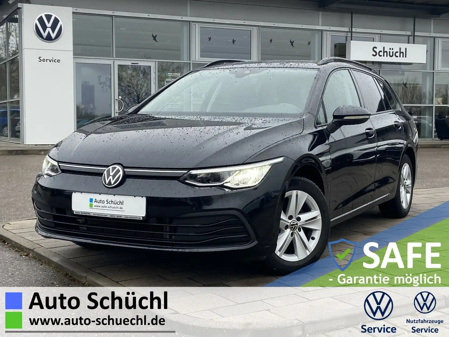 Volkswagen Golf Variant 2.0 TDI DSG LIFE GARANTIE+AHK+APP-C Schwarz - 1