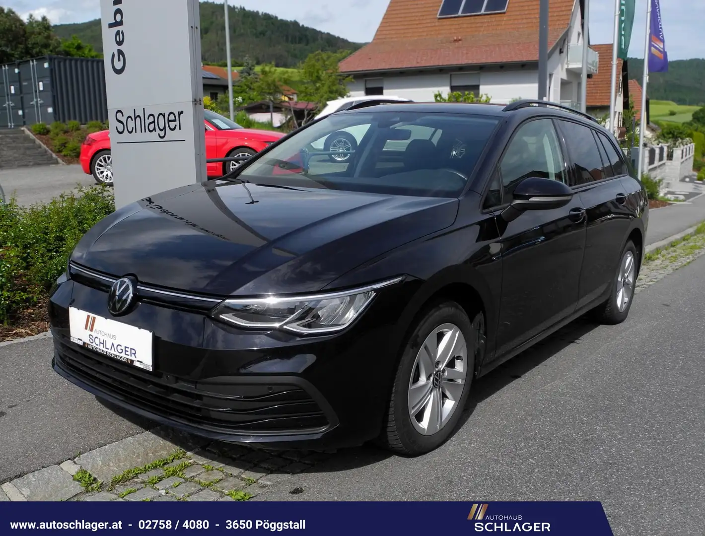 Volkswagen Golf Variant Life Schwarz - 1