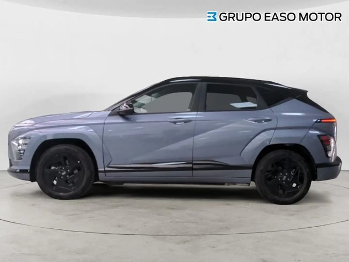 Hyundai KONA BEV 65KWH 150KW BLACK LINE TECNO 2-TONE 204 5P Azul - 2