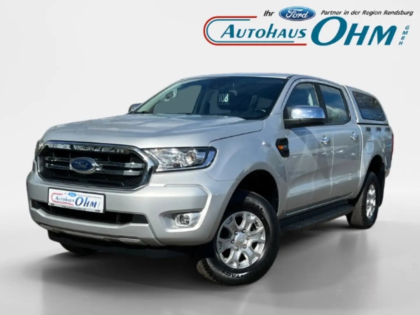 Ford Ranger Doppelkabine 4x4 XLT 2.0 TDCi Panther - AHK - Einp Zilver - 2