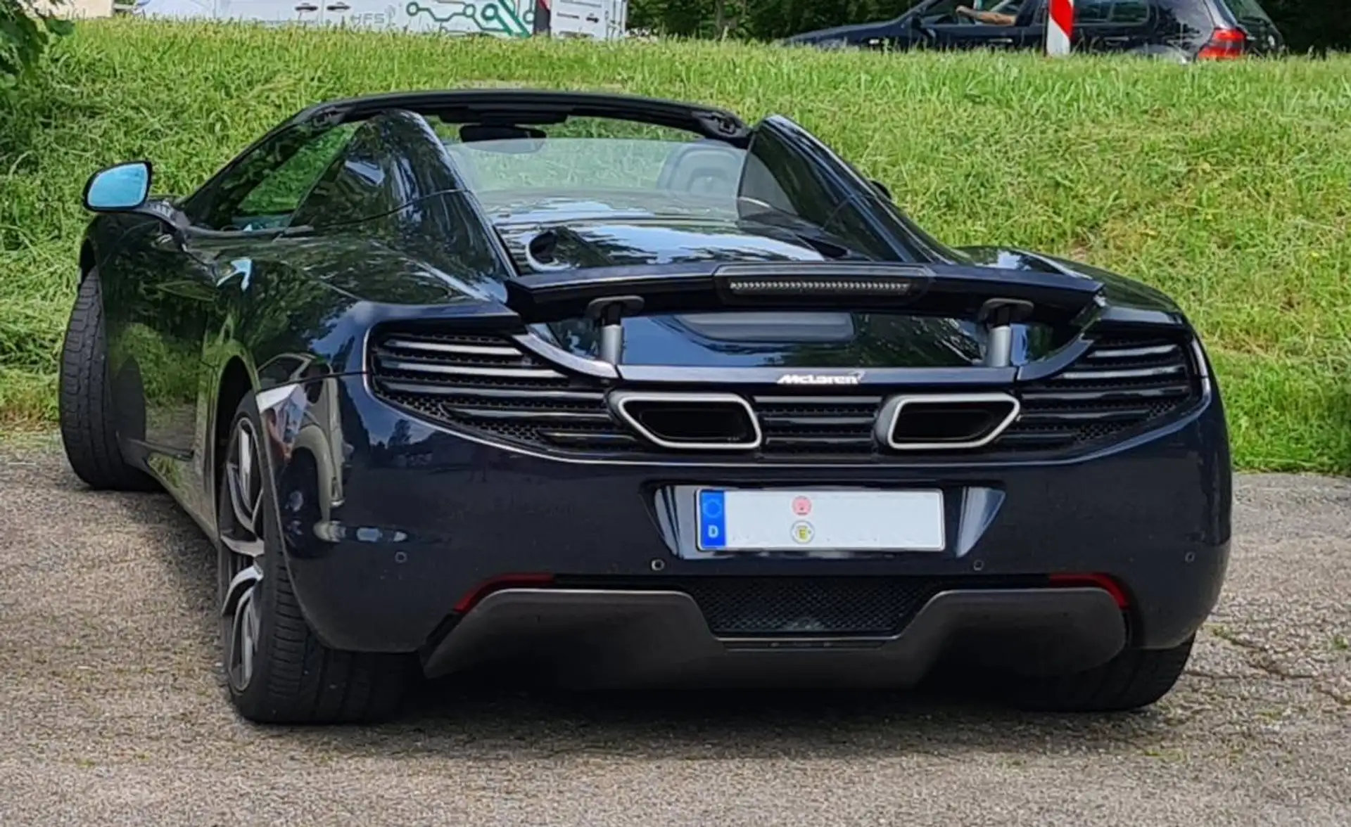 맥라렌 MP4-12C 12 C Spider 2013 블랙 사진 2