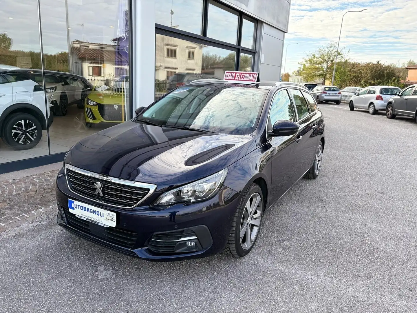 Peugeot 308 SW ALLURE BlueHDi 130 EAT6 SPOTICAR Bleu - 1