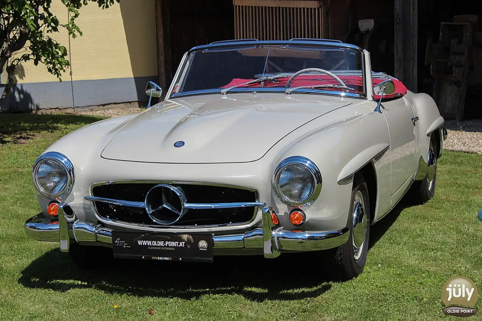 Mercedes-Benz 190 SL von Oldie Point vollrestauriert Білий - 2