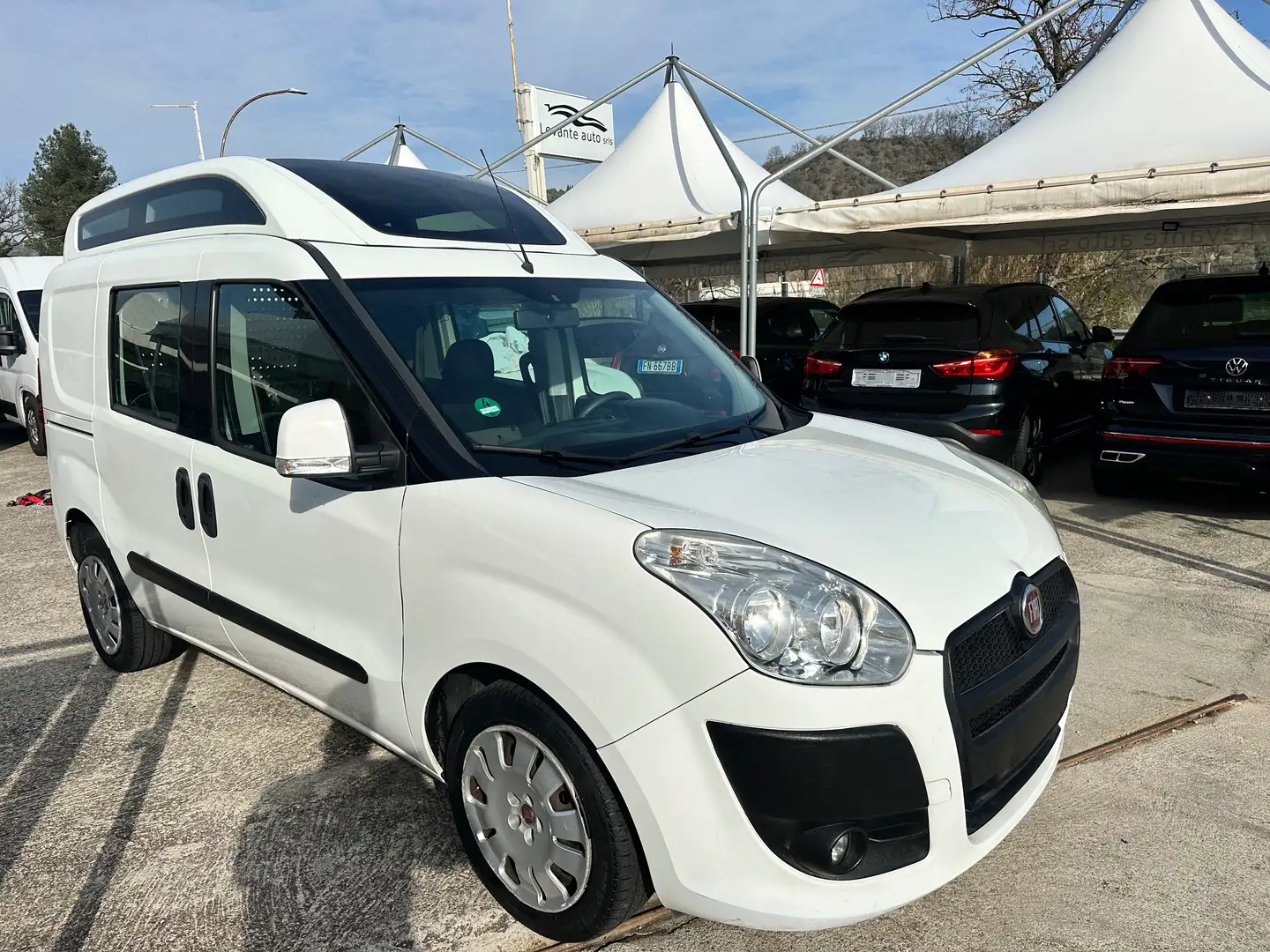 Fiat Doblo 1.6 Mtj Tetto alto XL trasporto disabili Bianco - 1