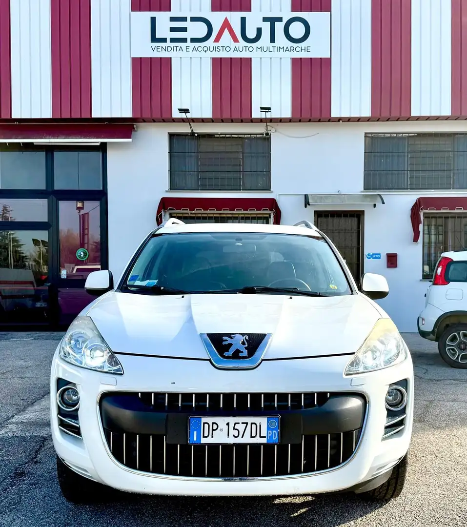 Peugeot 4007 4007 2.2 hdi 16v Feline fap Bianco - 2