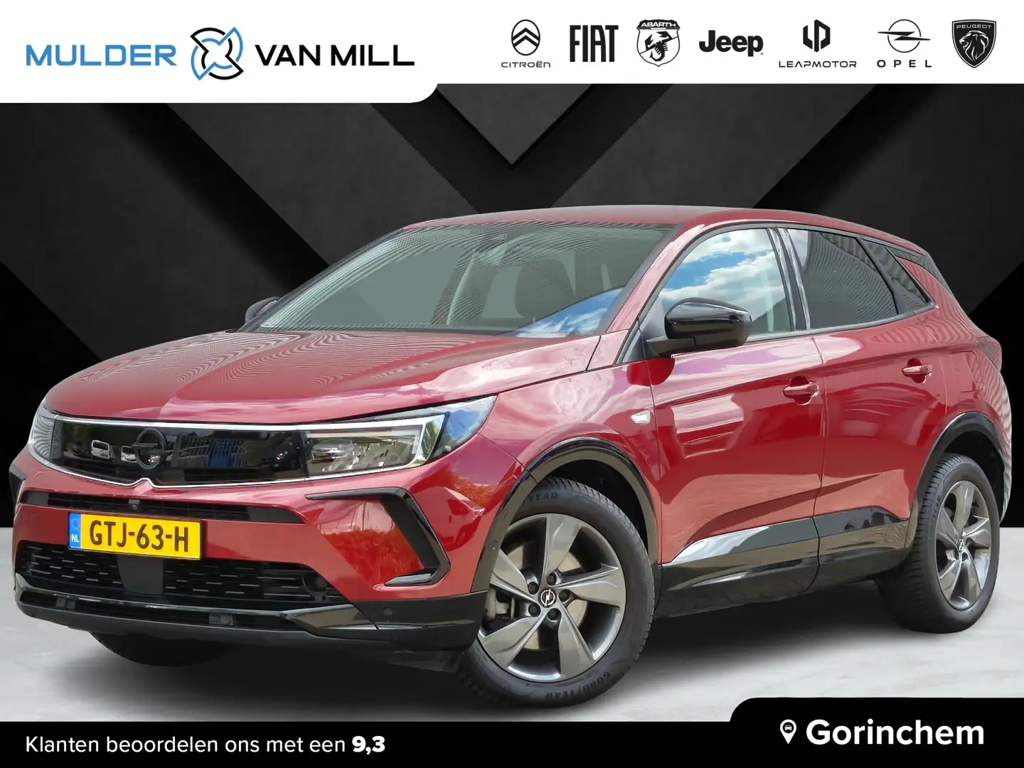 Opel Grandland GS 1.6 PHEV 225pk Hybrid e-EAT8 | ADAPTIVE CRUISE Rood - 1