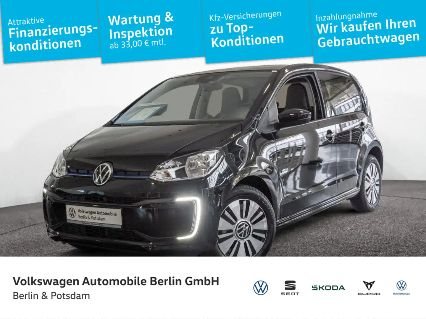 Volkswagen e-up! 61 kW (83 PS) 1-Gang-Automatik Schwarz - 1