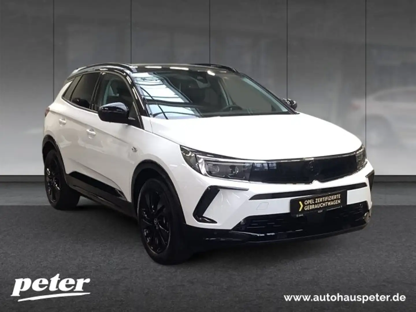 Opel Grandland Grandland 1.2 Turbo GS Line Klimaautomatik Alcantara Sitzheizung Weiß - 2