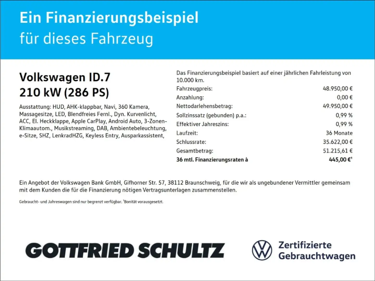 Volkswagen ID.7 Tourer Pro LED APP AHK HUD AreaView Blanc - 2
