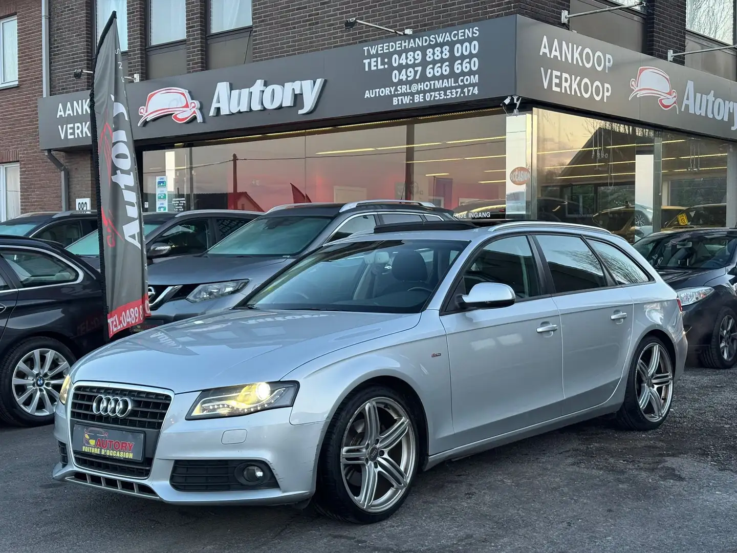Audi A4 A4 Avant 2.0 TDi S line Start/Stop DPF Gris - 1