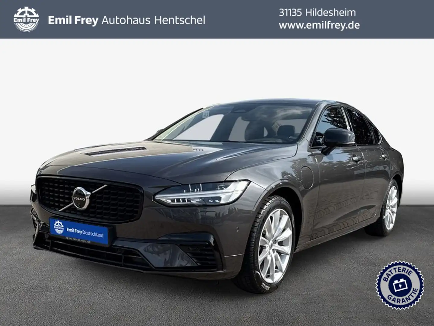 Volvo S90 T8 Recharge AWD Ultimate Dark PK360 MET Grau - 1
