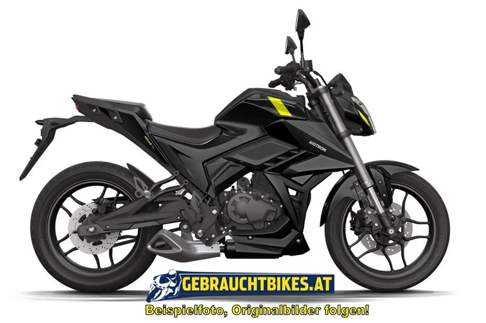 Motron Nomad 125 , mit Garantie, Teilzahlung möglich! Negro - 1
