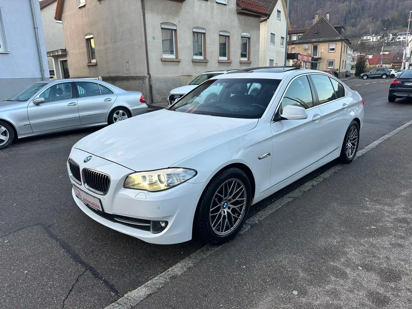 BMW 520 520d, Bi-Xenon,Led, Schiebedach, Top ! Wit - 1