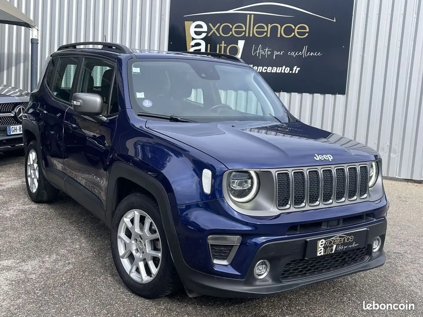 Jeep Renegade 1.3 GSE T4 150CH LIMITED BVR6 Bleu - 1