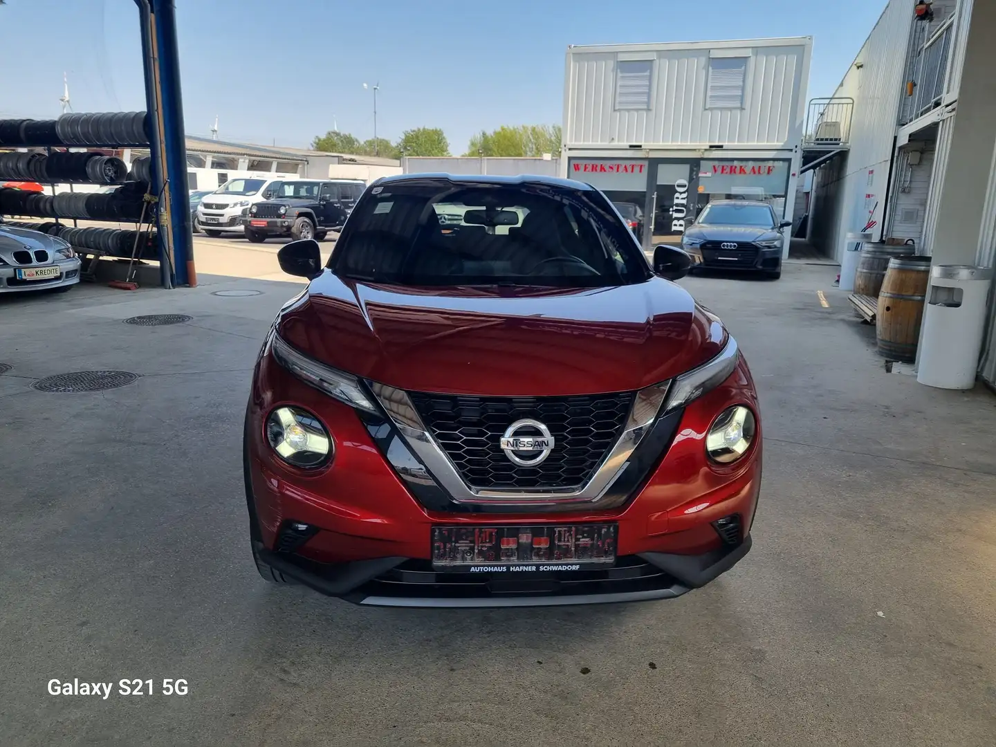 Nissan Juke 1,0 N-Connecta - guter Zustand! Rot - 2