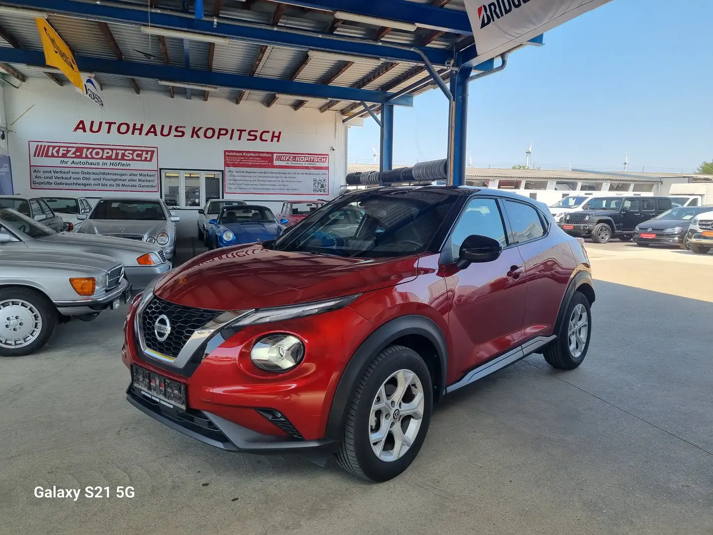 Nissan Juke 1,0 N-Connecta - guter Zustand! Rot - 1