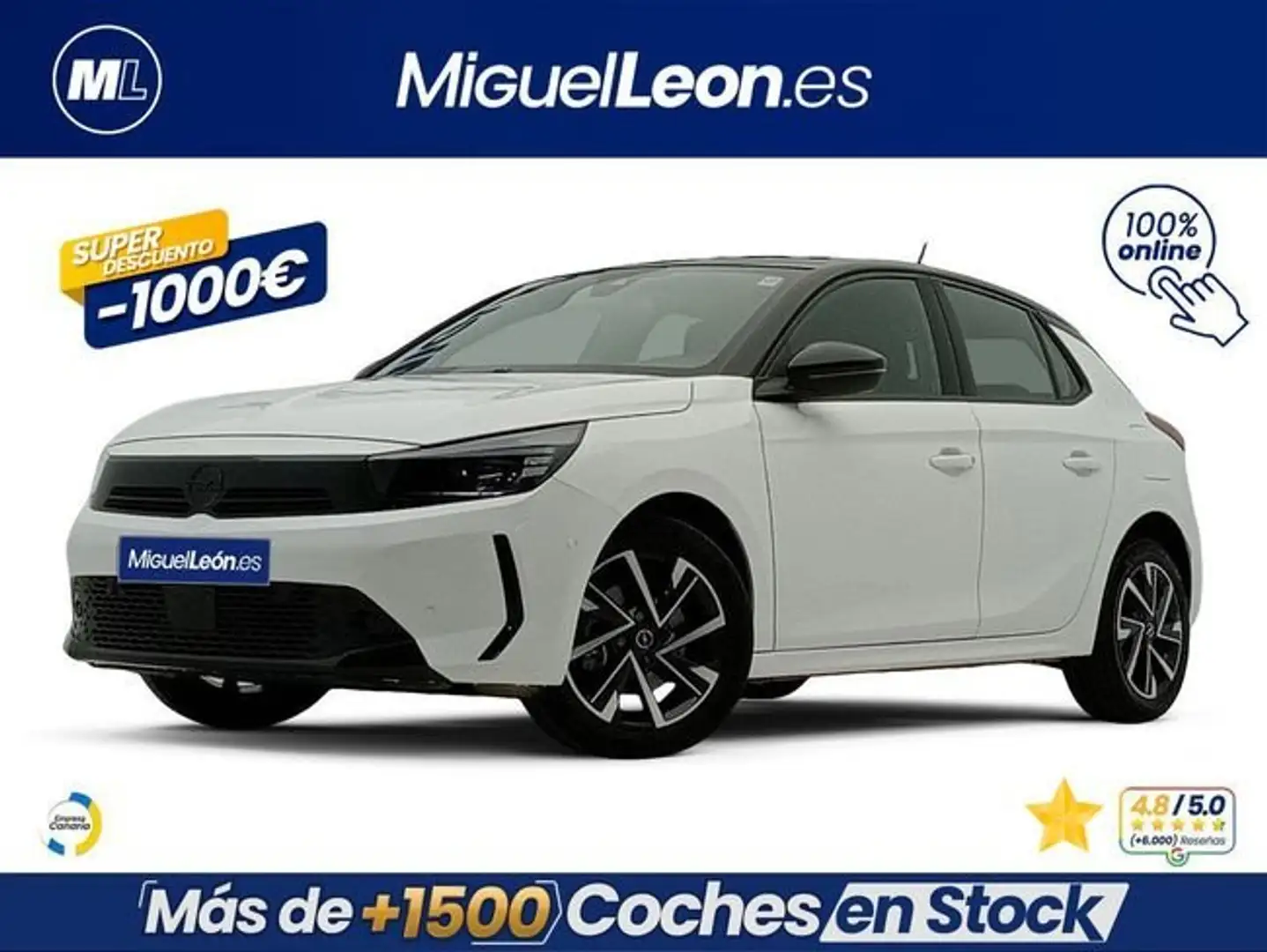 Opel Corsa 1.2T XHL 74kW (100CV) GS Blanco - 1