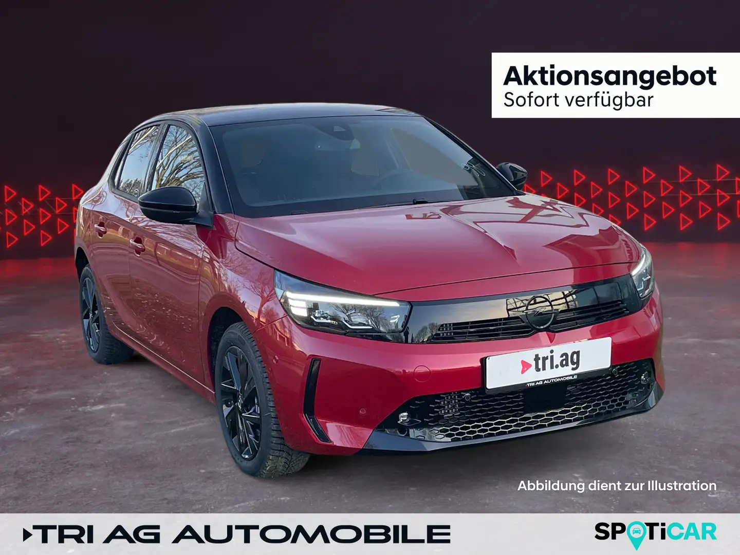 Opel Corsa GS Automatik Infotainment+Komfort+Tech-Pak Rouge - 1