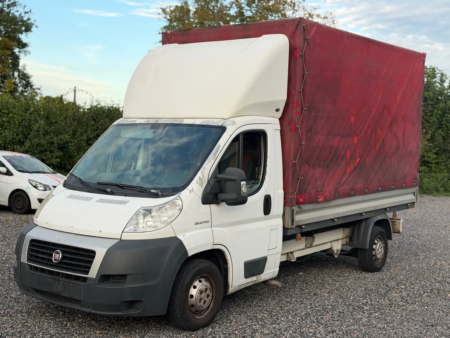 Fiat Ducato 120 2,3  L4 Pritsche-Plane Weiß - 1